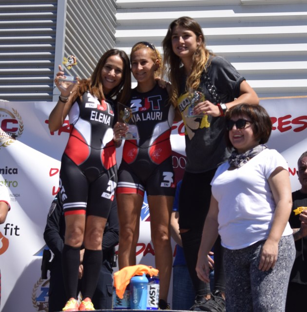 podium femenino duatlon 2017